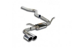 Tube de liasion + Silencieux arrière OO80 - Supersprint