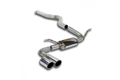 Tube de liasion + Silencieux arrière OO80 - Supersprint