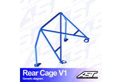 Arceau arrière démontable 4 points pour E37 Z3 Roadster