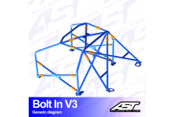 Arceau complet à souder 8 points pour E37 Z3 Roadster