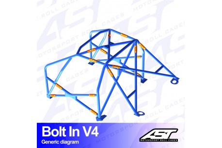 Arceau complet à souder 10 points pour E37 Z3 Roadster
