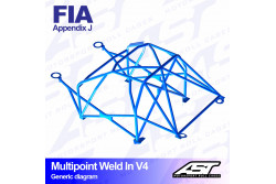 Arceau complet à souder 10 points pour Fiesta Mk8JHH