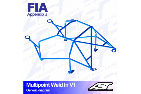 Arceau complet à souder 10 points pour Cooper R53