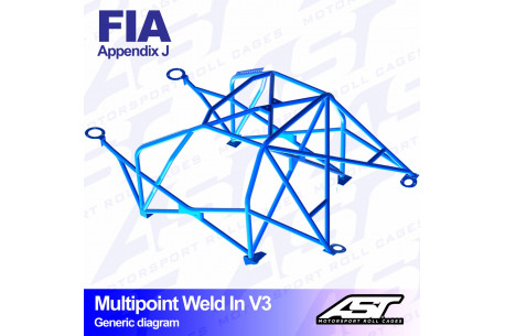 Arceau complet à souder 10 points pour Cooper R56