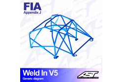 Arceau complet à souder 8 points pour 106 Phase 1 et 2