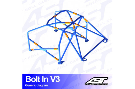 Arceau complet démontable 6 points pour BRZ ZC6Coupé