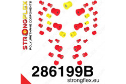 Kit complet silentblocs Nissan 350Z dureté 80 SHA 