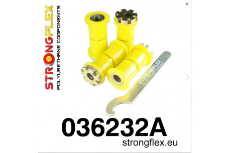 Kit silent blocs excentriques arrières BMW E30