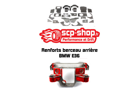 Renforts de berceau arrière BMW E36 à souder