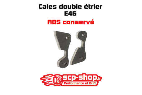 Cales double étrier à souder BMW E46 ABS conservé