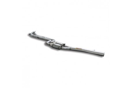 Front exh. avec métallique Catalyseur métallique Droite + Gauche - Supersprint