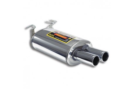 Silencieux arrière OO76 - (pour M - Technik kit, double exit) - Supersprint