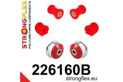 Kit de silentblocs AUDI A1 de suspension avant : barre antiroulis et triangle