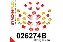 Kit de silentblocs AUDI A1 8X Quattro suspension avant et arrière