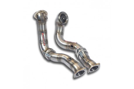 Turbo Descente tube Droite - Gauche avec expansion joints - ( Replace pre-catalyseur ) - Supersprint