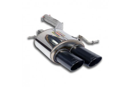 Silencieux arrière Gauche 100x75 BLACK - Supersprint