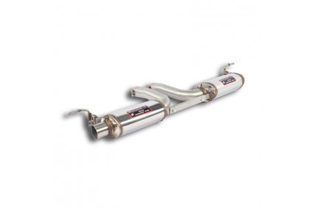 Silencieux arrière "Racing" Droite - Gauche - Supersprint