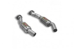 Tube avant avec Catalyseur métallique Droite + Gauche - Supersprint