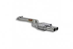 Silencieux avant avec métallique catalyseur Droite + Gauche - Supersprint