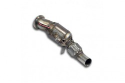 Tube de descente de Turbo avec catalyseur métallique - Supersprint