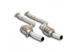 Silencieux avant avec Catalyseur métallique Droite + Gauche - Supersprint