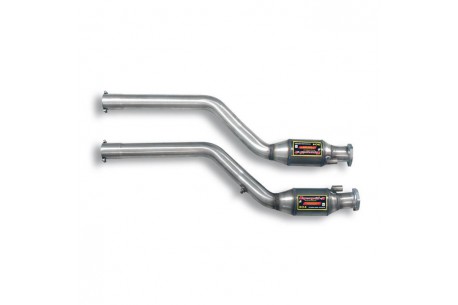 Tubes avant avec catalyseurs métalliques Droite + Gauche - Supersprint