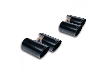 Kit sorties "Racing Black" OO80 Droite - OO80 Gauche - Supersprint