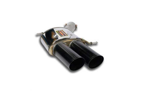 Silencieux arrière Gauche "noir-Racing" OO100 - Supersprint