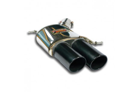 Silencieux arrière Gauche "noir" OO100 - Supersprint