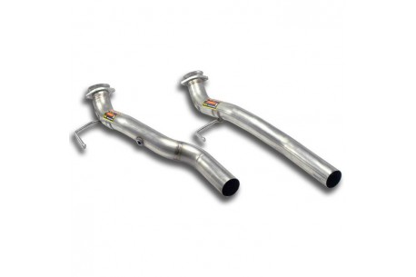 Tubes avant kit Droite - Gauche - (remplace catalyseur) - Supersprint