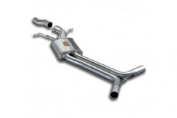 Silencieux central + exhaust hanger kit - Supersprint