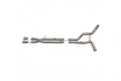 Tube central Droite - Gauche + "X-Pipe" - Supersprint