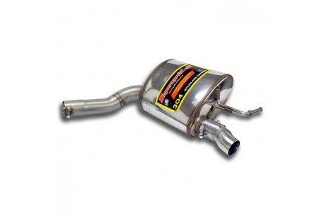 Silencieux arrière Droite pour origine Sorties - Supersprint