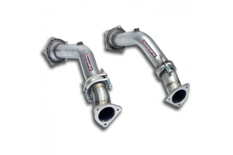 Downpipes Droite - Gauche - (suppression des pré-catalyseurs) - Supersprint