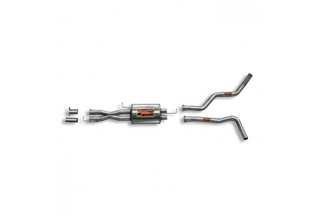 Silencieux central Droite - Gauche + "X-Pipe". - Supersprint