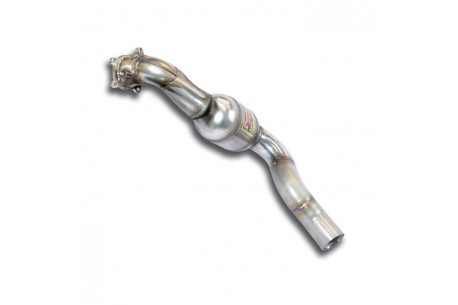 Downpipe Gauche + Catalyseur métallique - Supersprint
