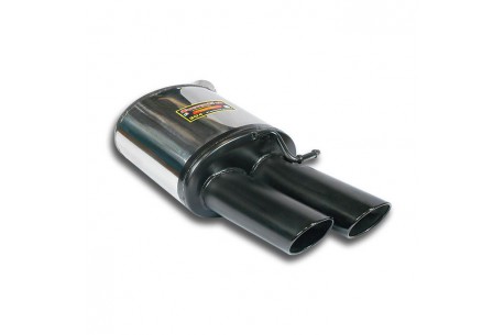 Rear exhaust Left 100x75 BLACK - Supersprint