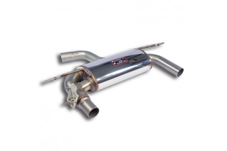 Silencieux arrière avec valve - Supersprint