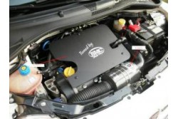 Boîte à air carbone CDA pour FIAT 500 année 07 -