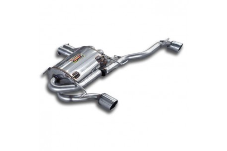 Silencieux arrière kit Droite O90 - Gauche O90 - Supersprint