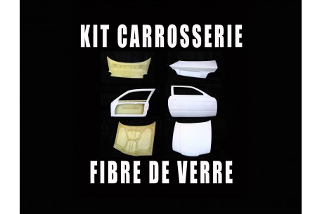 BMW E36 coupé pièces fibre : 2 portes 1 capot 1 malle + vitres